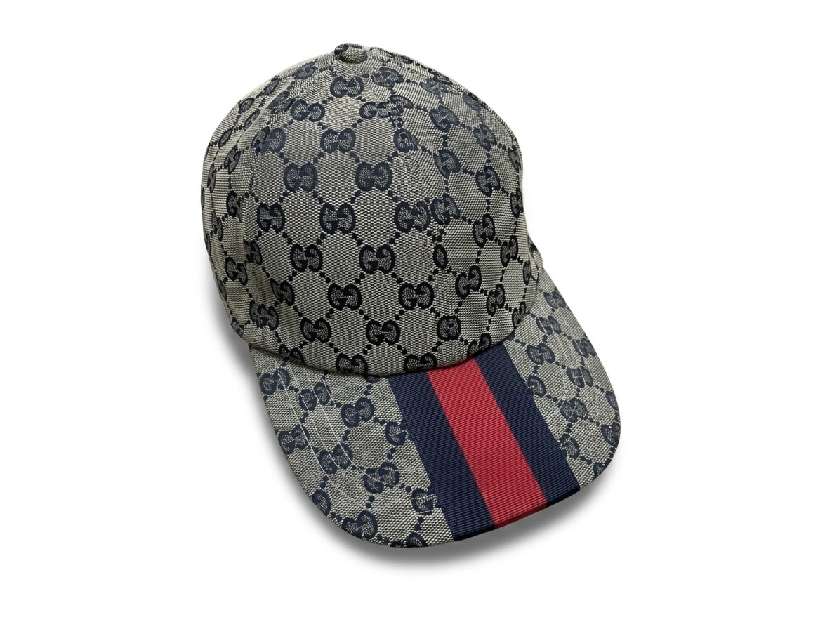 Front Stripes Grey Blue Caps